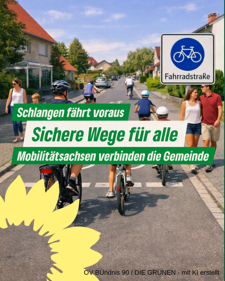 Statement zur Entwicklung sicherer Mobilitätsachsen