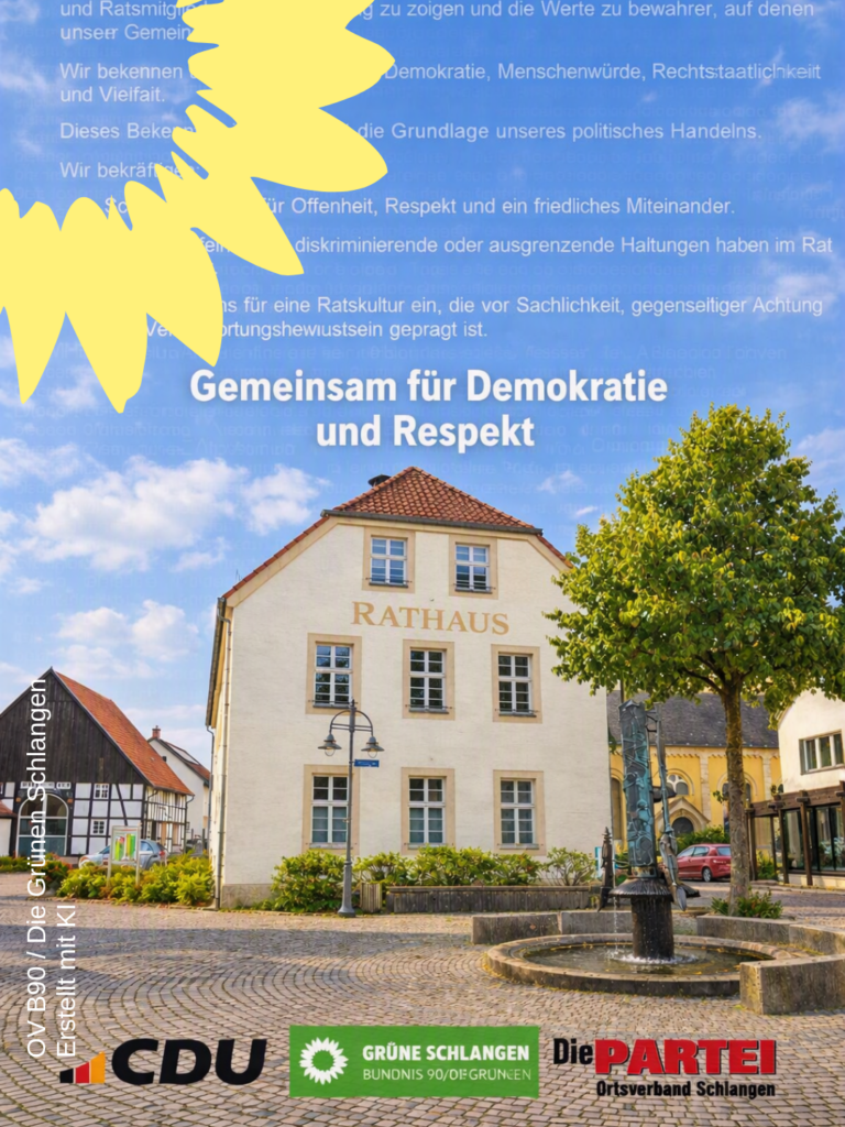 Update  –  Ein Zeichen gegen Spaltung und für Zusammenhalt
