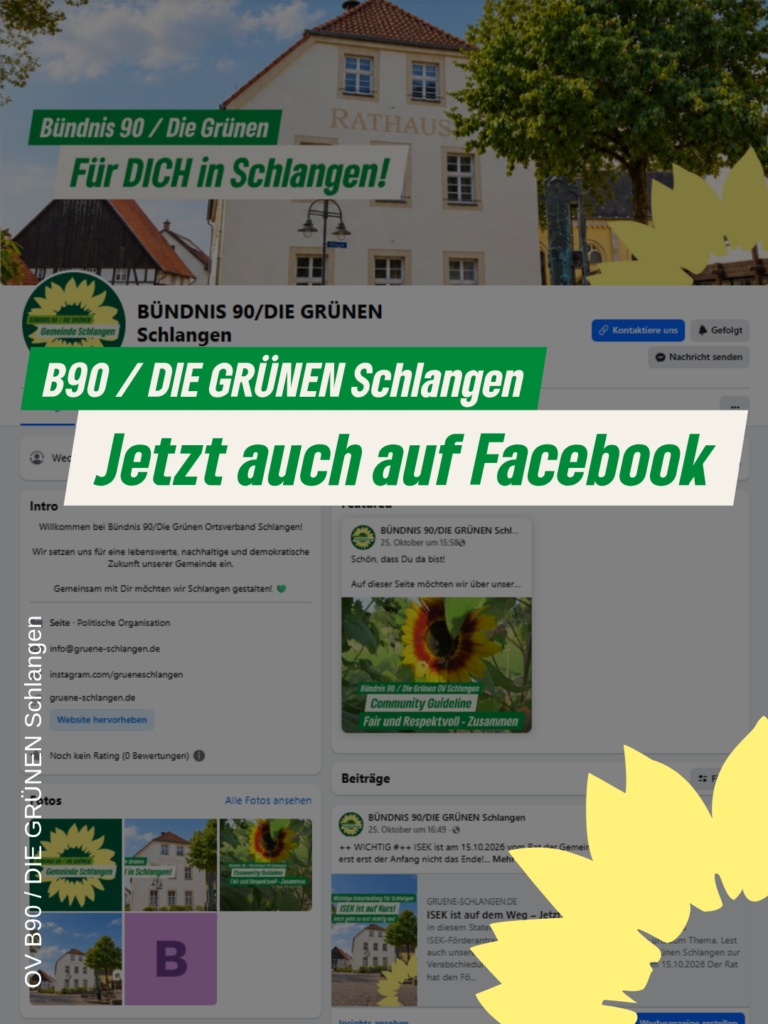 Jetzt auch auf Facebook